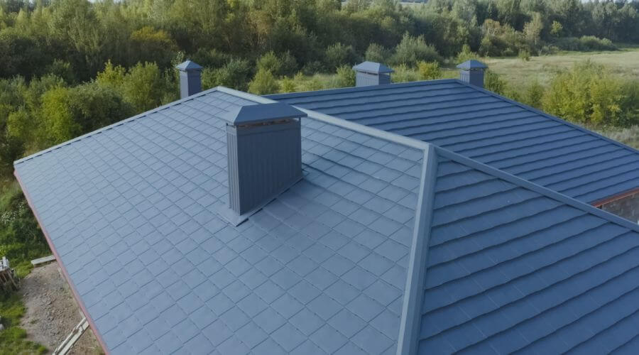 Professional metal roof installation in Rhodes, IA